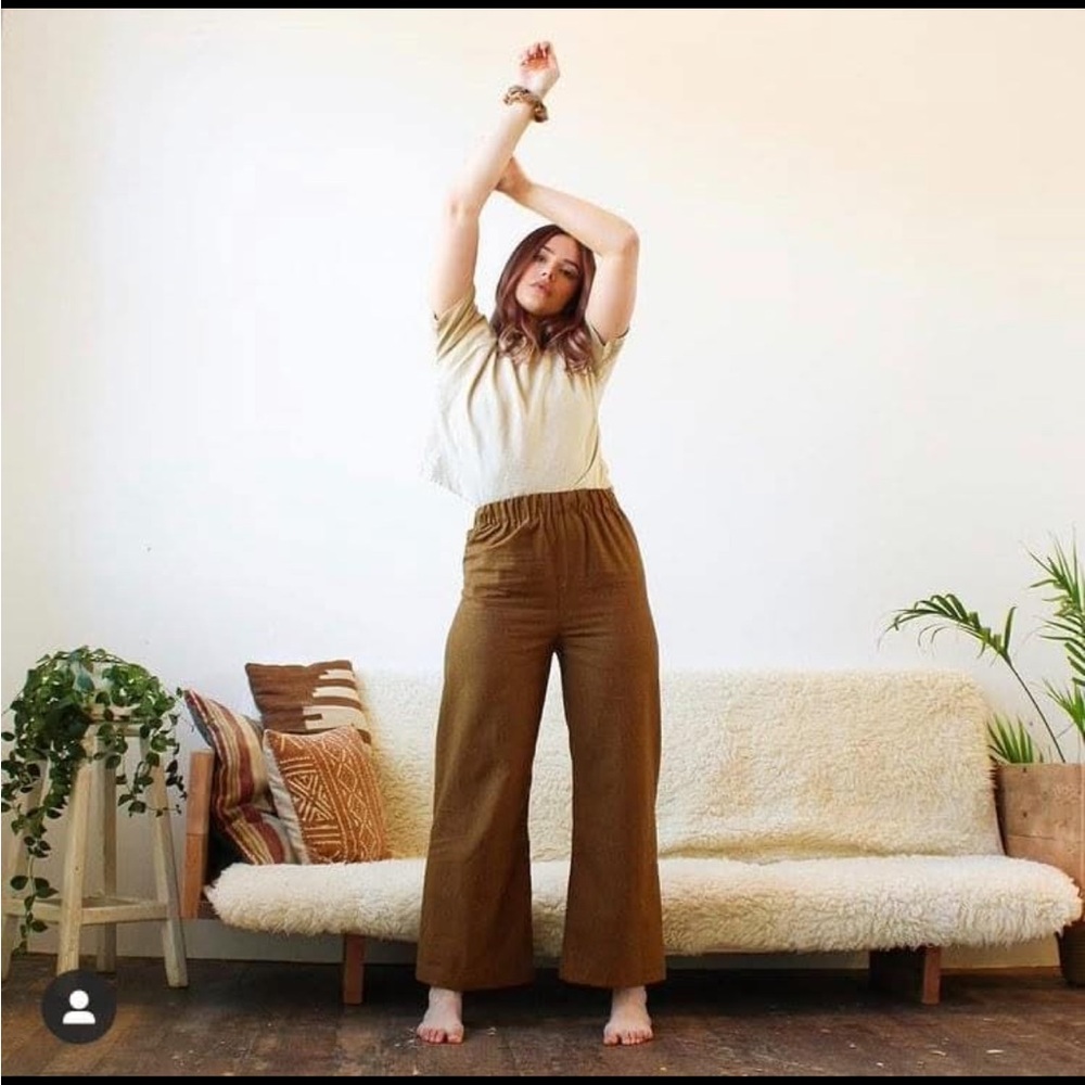 The Rooted Shop Whiskey culottes longer medium